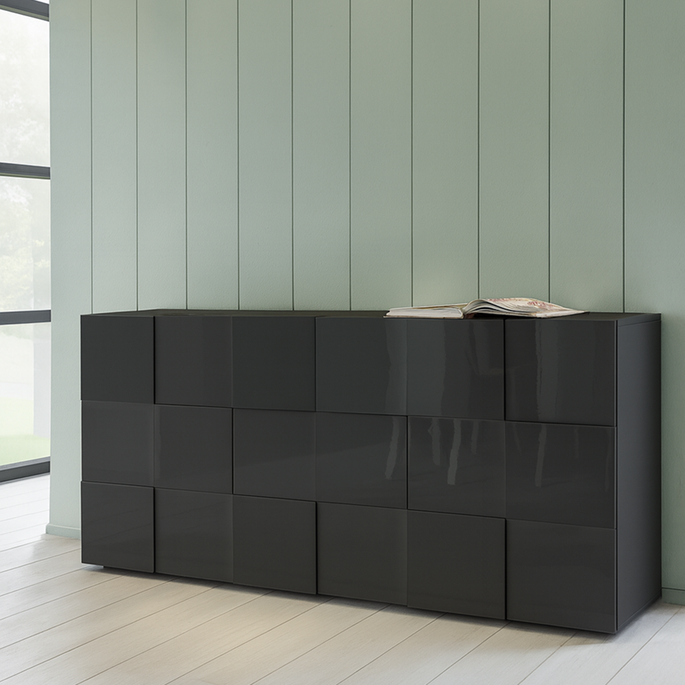 TURIN Credenza in Legno a 3 Ante