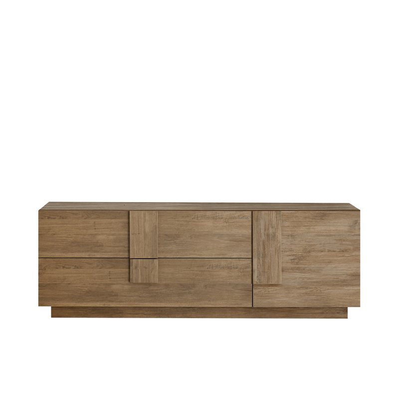 ROME Credenza Bassa - 2 Cassetti - 1 Anta