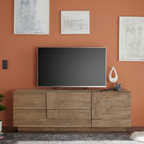 ROME Credenza Bassa - 2 Cassetti - 1 Anta