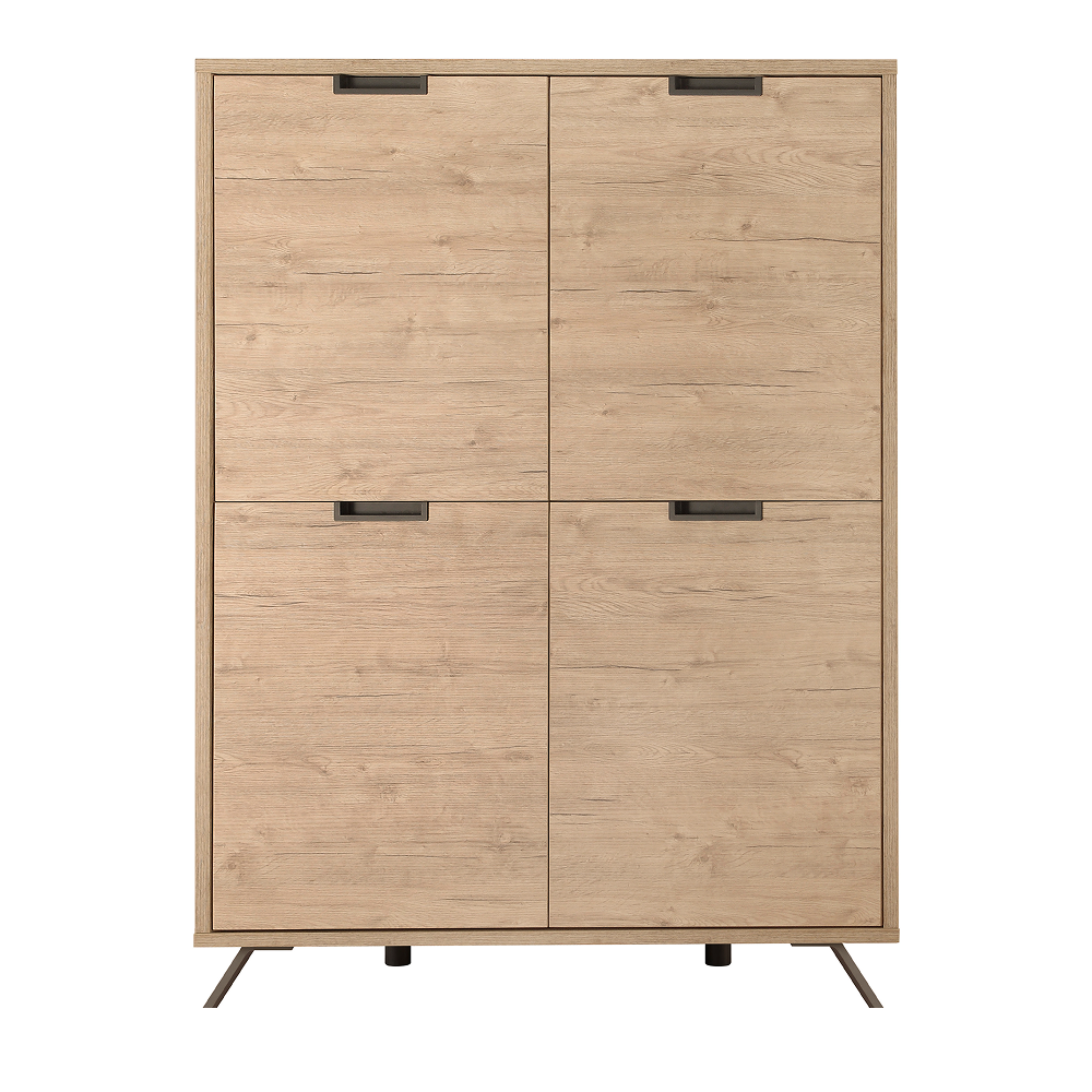 VALENCIA Mobiletto in Legno a 4 Ante