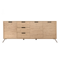 VALENCIA Credenza a 3 Ante e 3 Cassetti