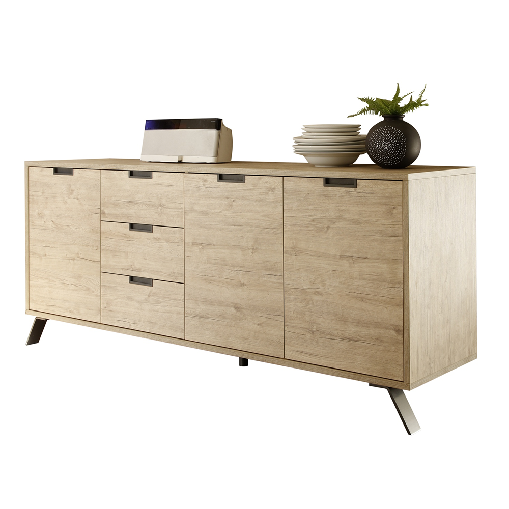 VALENCIA Credenza a 3 Ante e 3 Cassetti