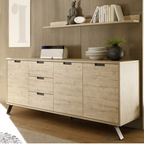 VALENCIA Credenza a 3 Ante e 3 Cassetti