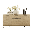 VALENCIA Credenza a 2 Ante - 3 Cassetti