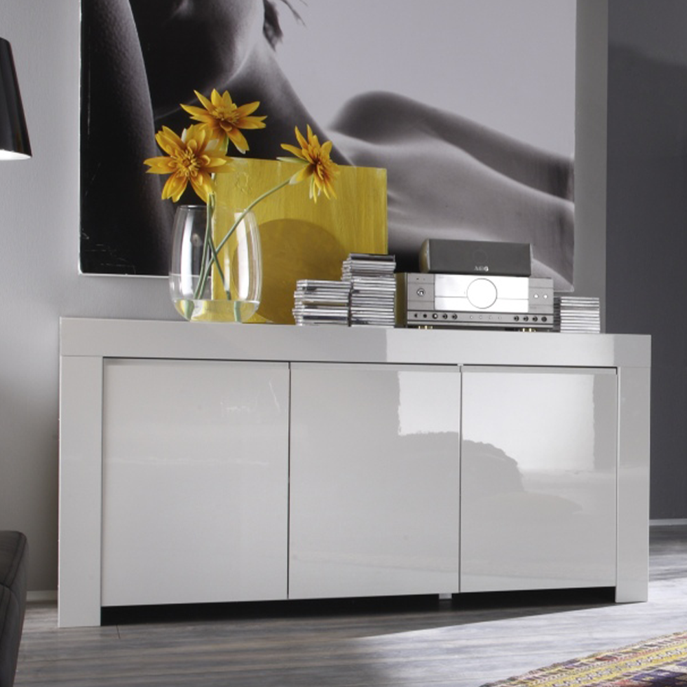 LOS ANGELES Piccola Credenza - 3 Ante in Legno