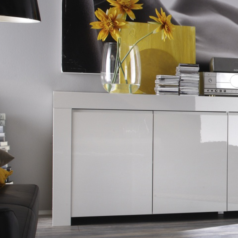 LOS ANGELES Piccola Credenza - 3 Ante in Legno