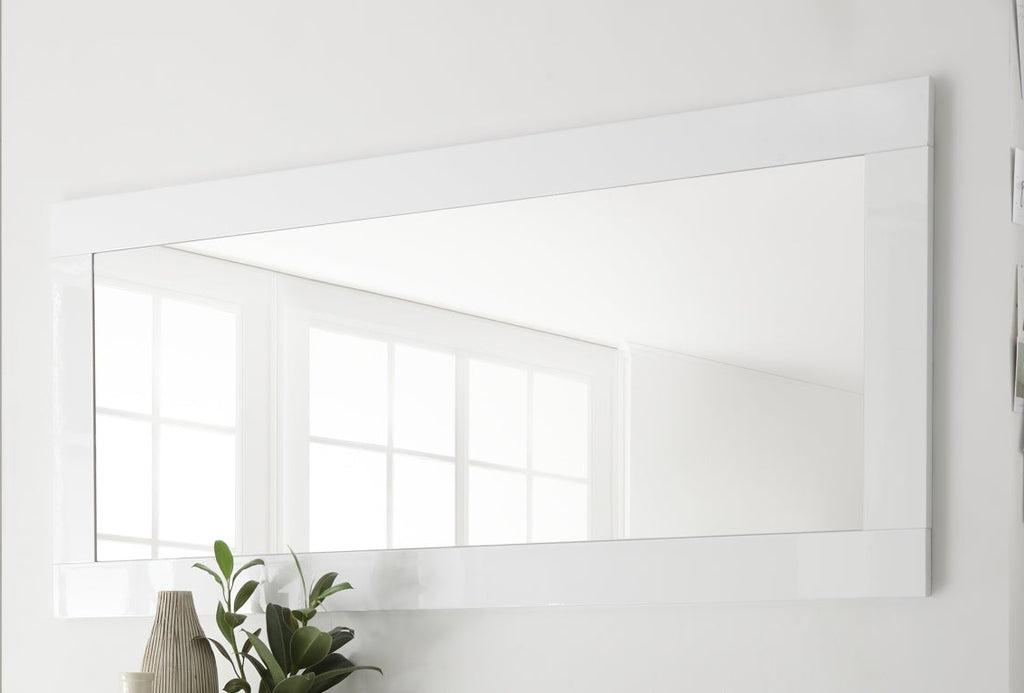 LOS ANGELES Specchio 170 x 75 x 1,9 cm Bianco Lucido