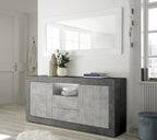 LOS ANGELES Specchio 170 x 75 x 1,9 cm Bianco Lucido