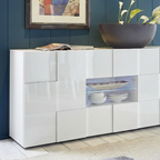 TURIN Credenza a 2 Ante e 2 Cassetti