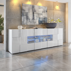 TURIN Credenza a 2 Ante e 4 Cassetti