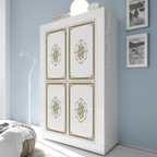 MADRID Mobiletto in Legno a 4 Ante