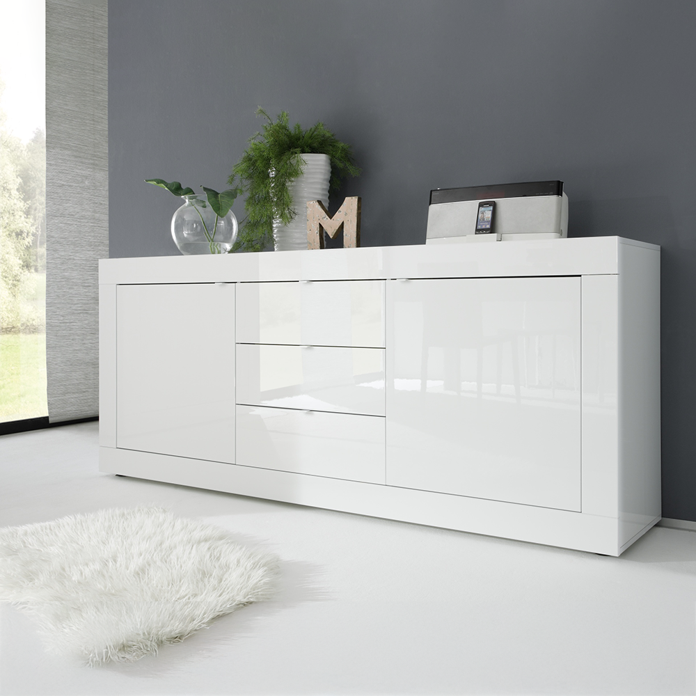 MADRID Credenza a 2 Ante - 3 Cassetti