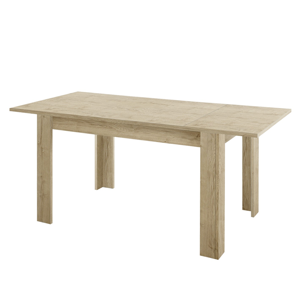 VALENCIA Tavolo 137x90 cm con Gambe in Legno - e Prolunga da 48 cm Già Inclusa