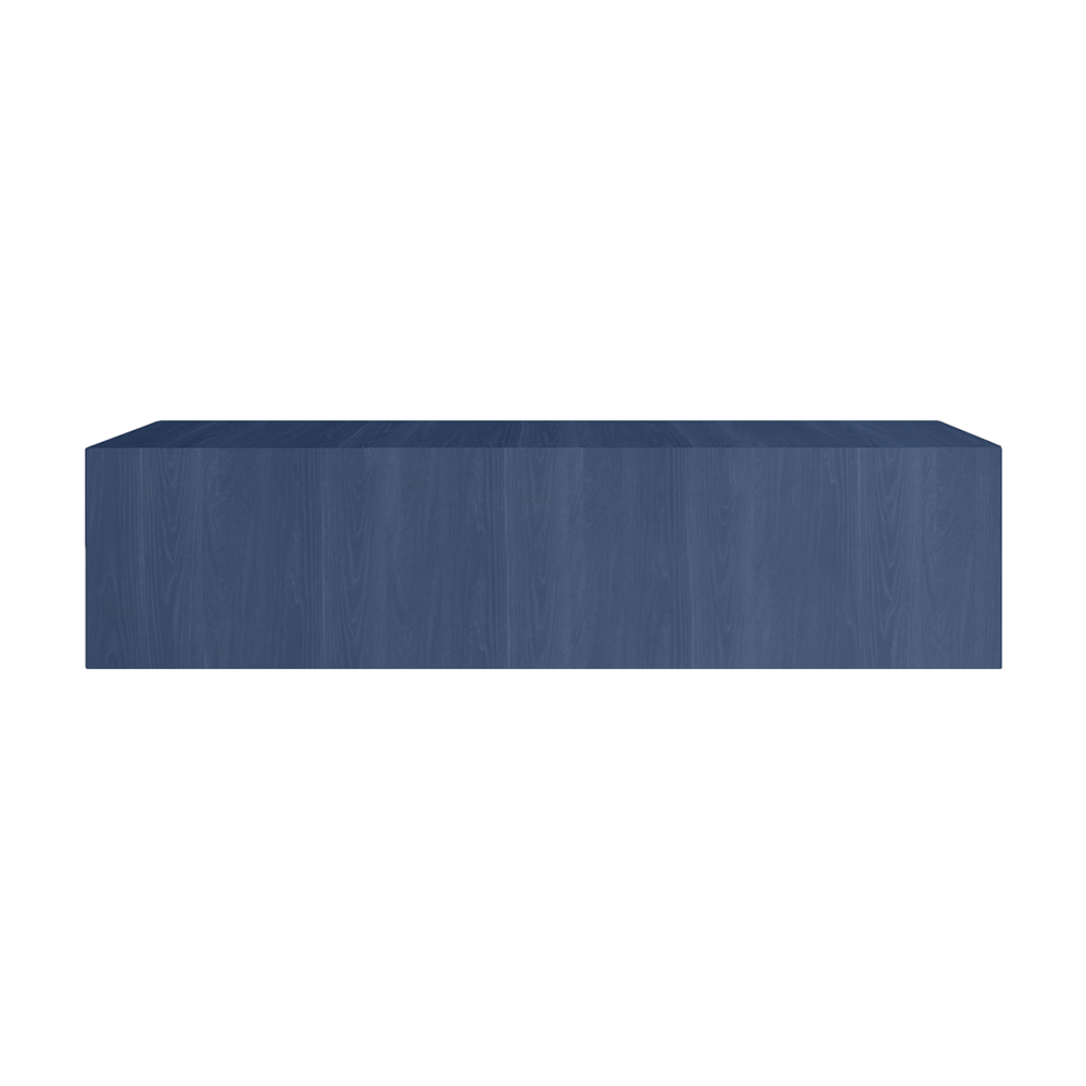 Base TV Appesa 1 Ribalta Rovere Blu