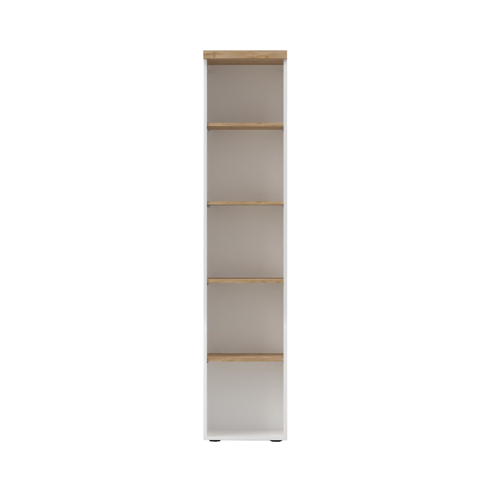 COPENAGHEN Libreria con 4 Ripiani in Rovere