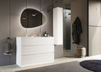 Colonna 1 Anta LONDON 25 cm Bianco Lucido