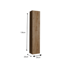 Colonna 1 Anta BARCELONA 26 cm Rovere Kadiz