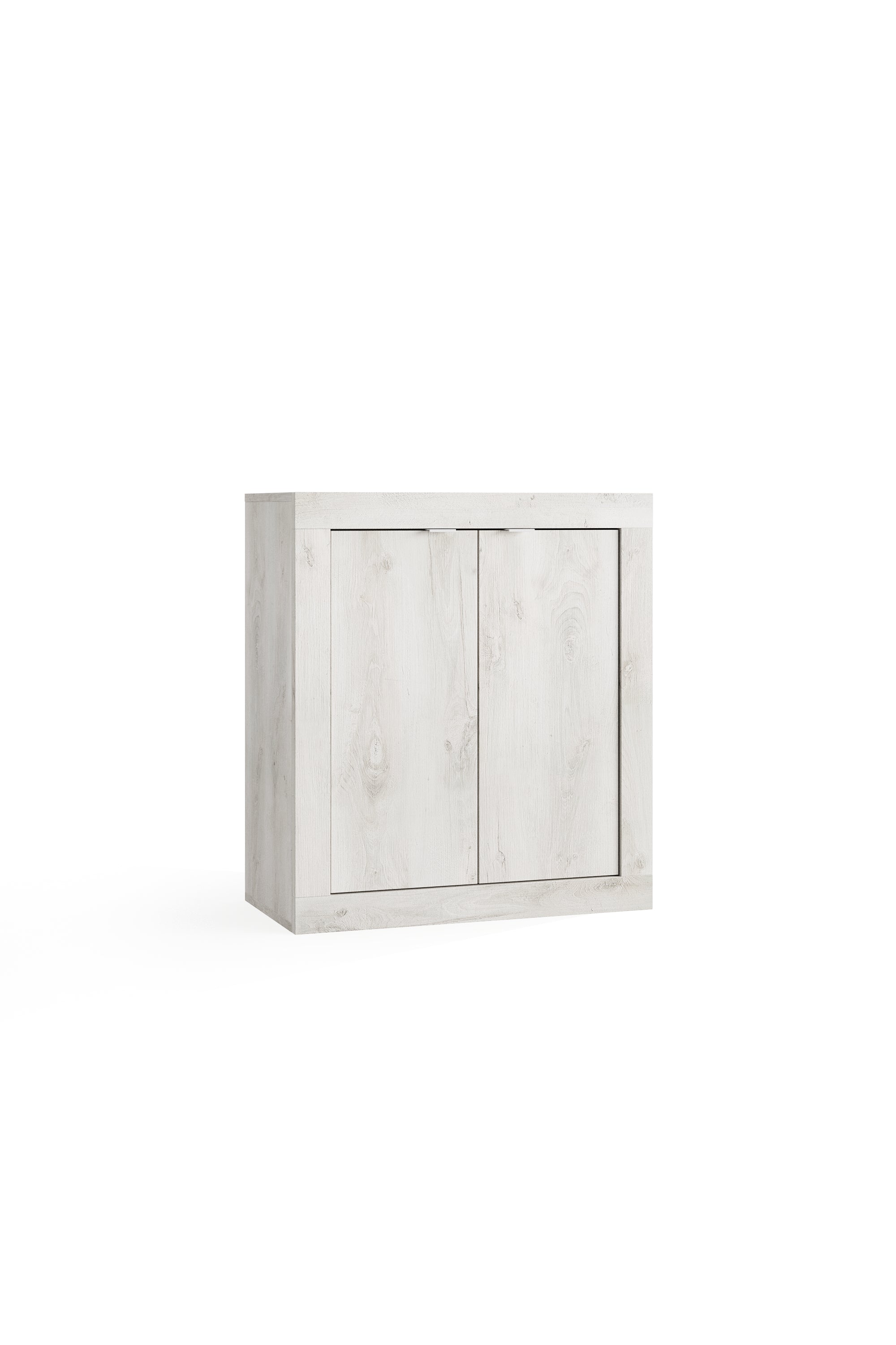 MADRID Mobile Contenitore - 2 Ante - 2 Ripiani 70 cm Pino Quercia