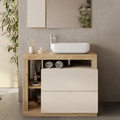 Mobile Bagno a Terra 2 Cassetti BARCELONA 92 cm Cashmere / Mercure
