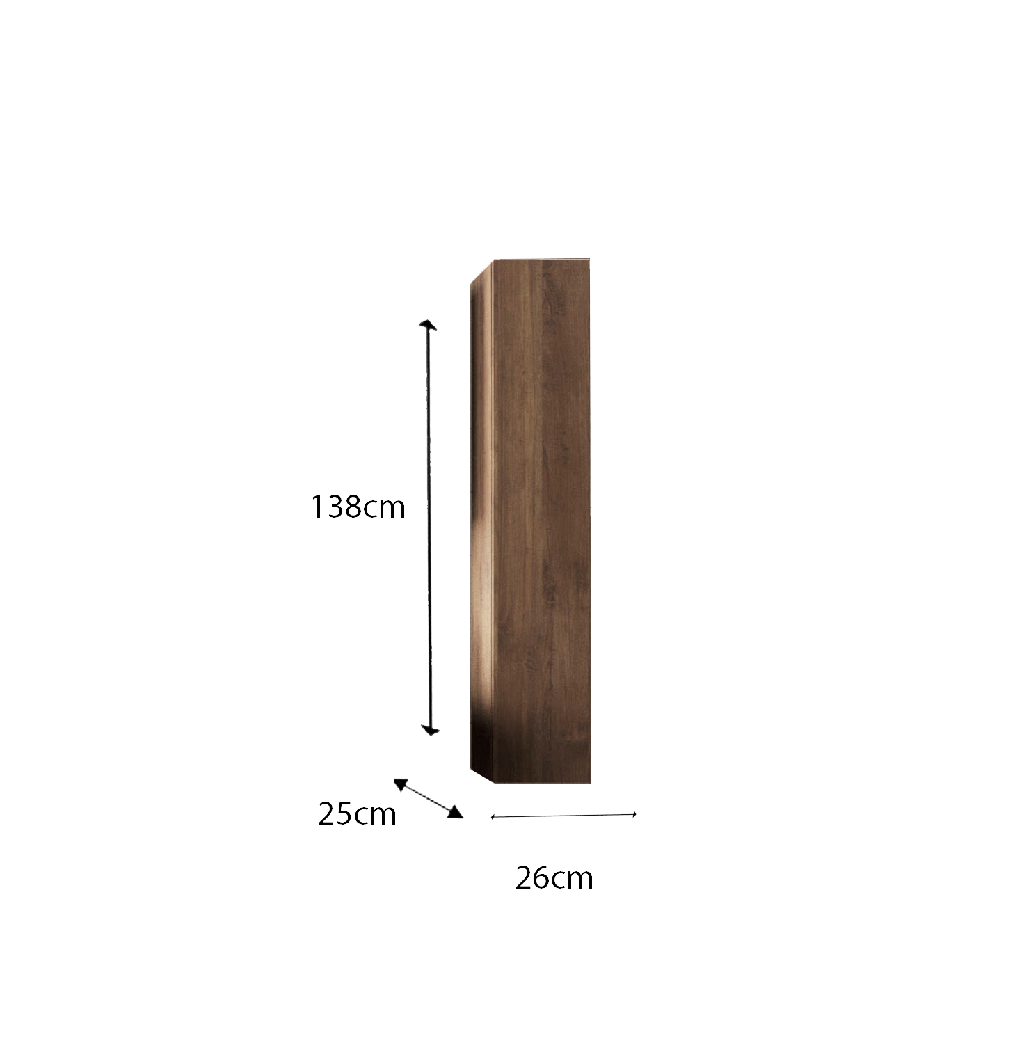 Colonna 1 Anta ROME 25 cm Mercure