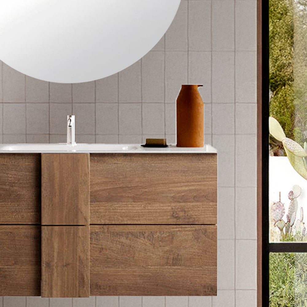 Mobile Bagno Sospeso 2 Cassetti ROME 82 cm Mercure