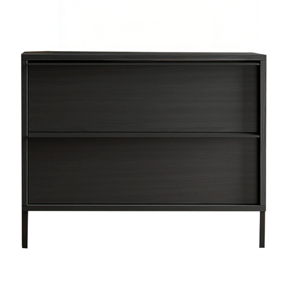 MILAN Mobile Bagno A Terra Con 2 Cassetti