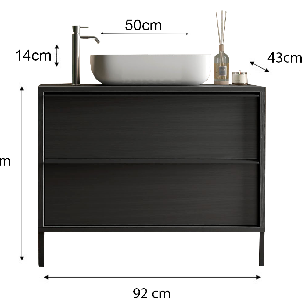 ATHENS Credenza a 3 Ante