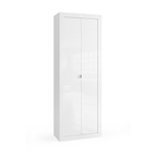 Mobile a 2 Ante - 5 Ripiani MADRID 70 cm Bianco Lucido