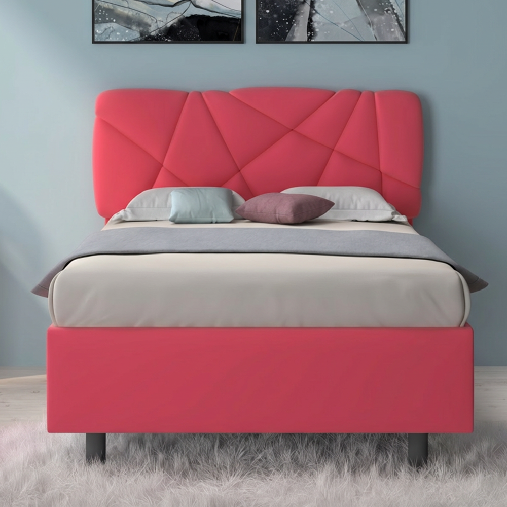 DREAM Letto Dream (testiera Pop) Fucsia 120 cm
