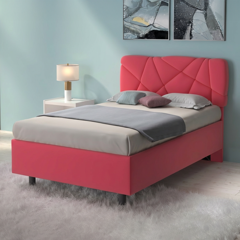 DREAM Letto Dream (testiera Pop) Fucsia 120 cm