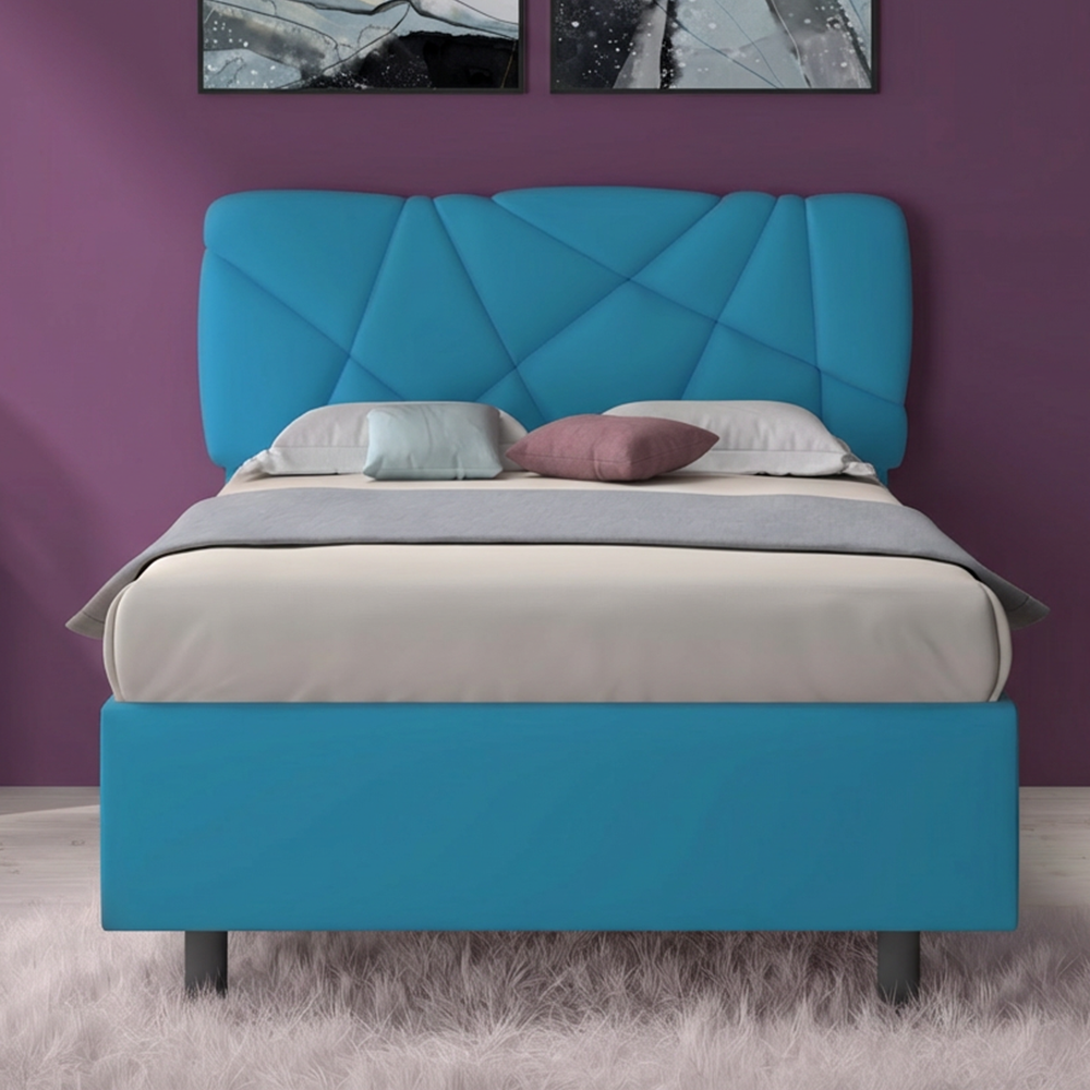 DREAM Letto Dream (testiera Pop) Azzurro 120 cm