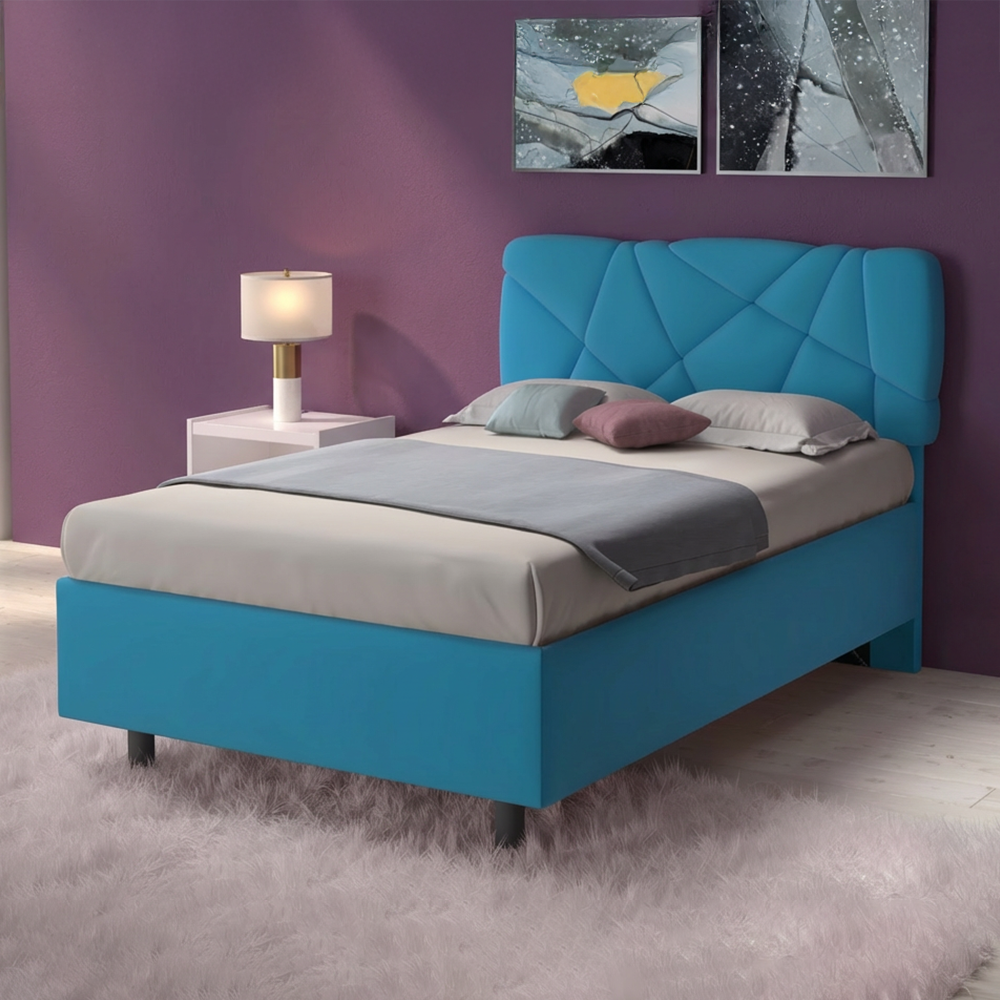 DREAM Letto Dream (testiera Pop) Azzurro 120 cm