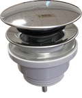 Scarico G1" 1/4 Click Clack Plastica Universale Cromato