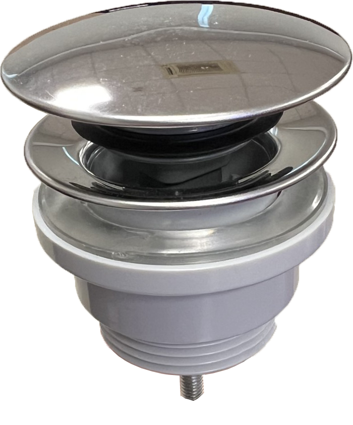 Scarico G1" 1/4 Click Clack Plastica Universale Cromato