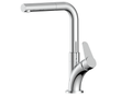 Lavello Laterale con Doccetta Estraibile Orizzontale Pull 25 cm Cromato