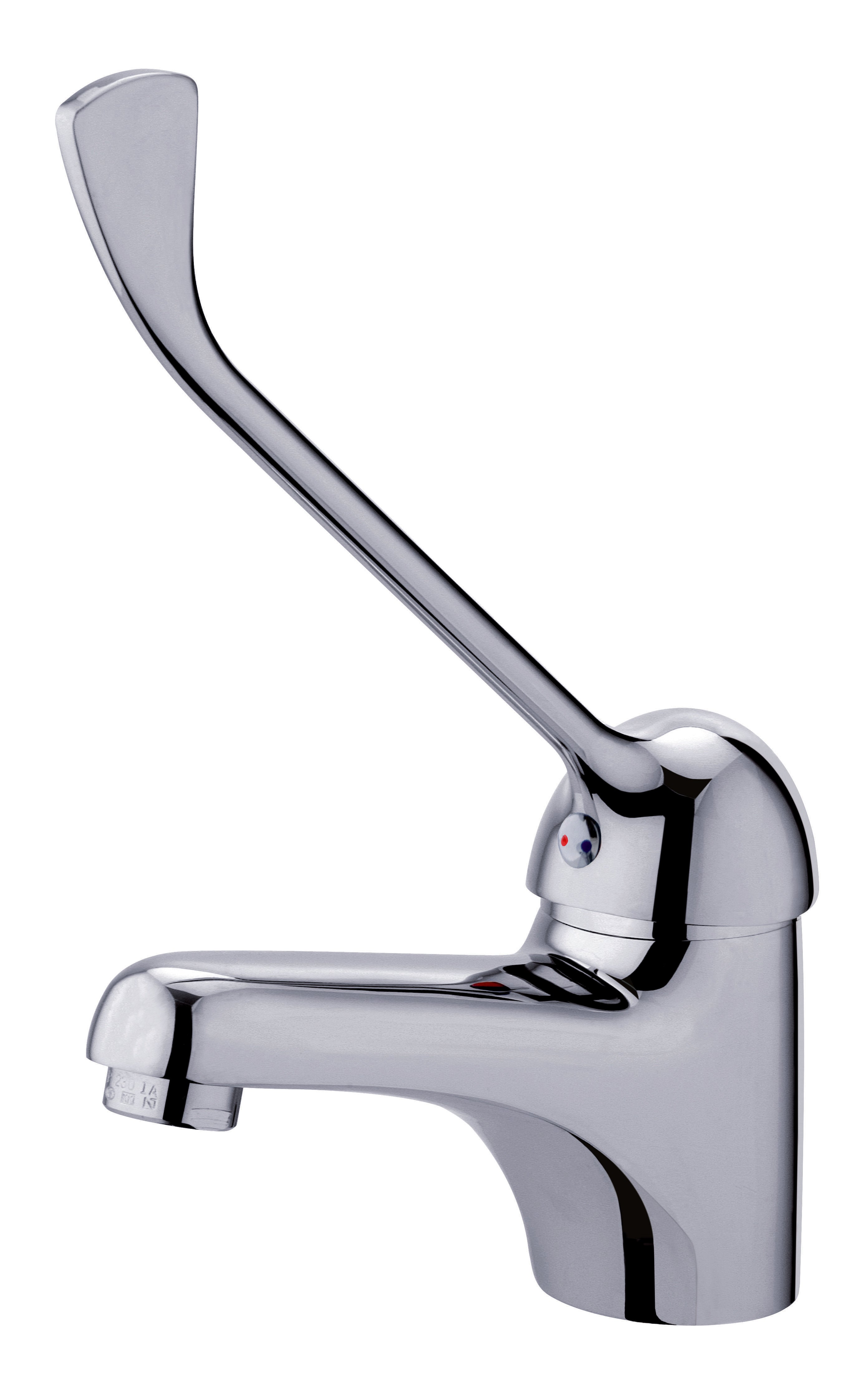 Miscelatore Lavabo Leva Clinica Cromata 26 cm