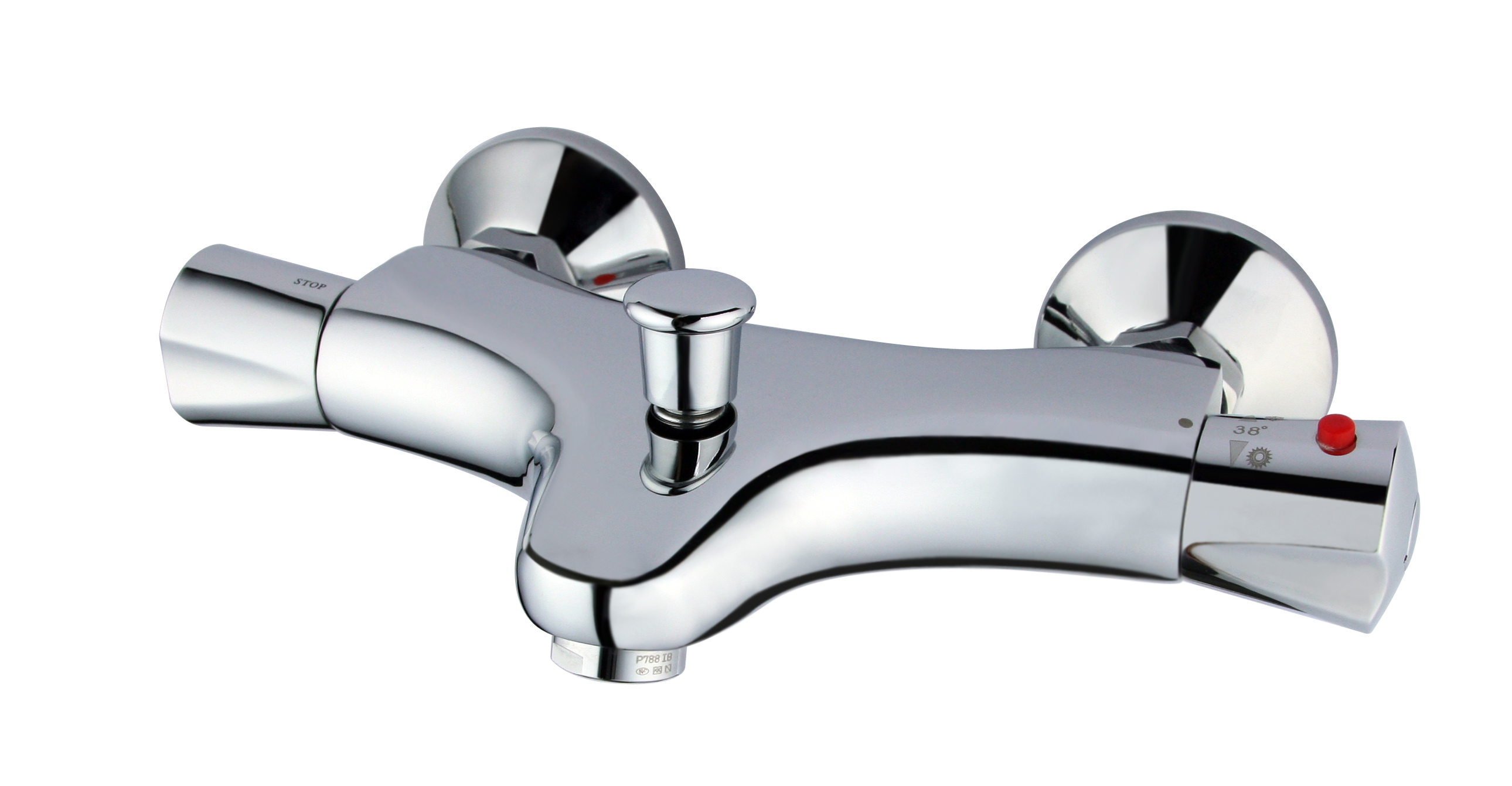 Termostatico Vasca 25 cm Cromato