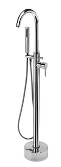 Mix Vasca Freestanding Cromata con Kit 18,1 cm