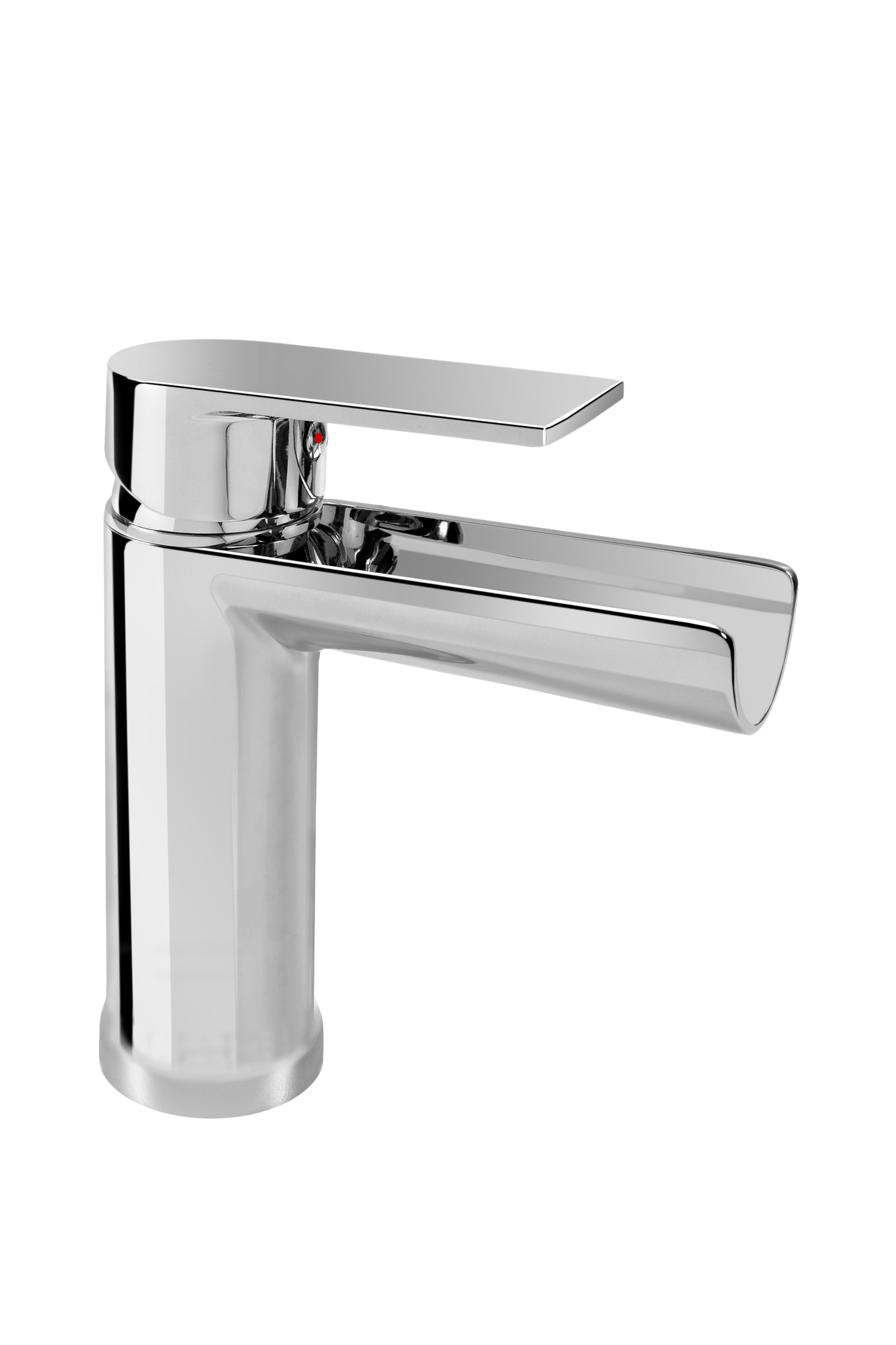 Miscelatore Lavabo Cascato Cascata Cromata 25 cm