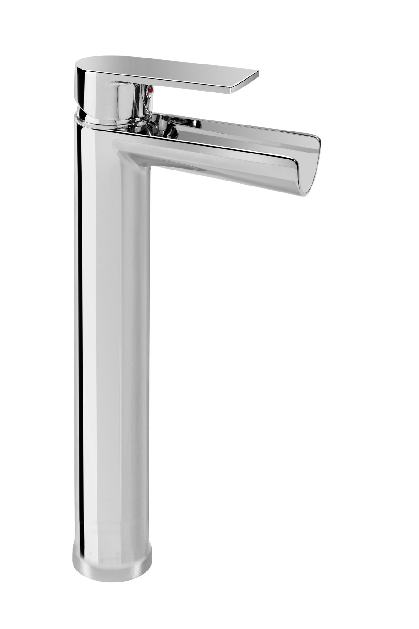 Miscelatore Lavabo Cascato Alto 32 cm Cromato