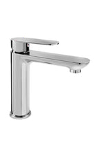 Miscelatore Lavabo con Scarico Metallo e Flex Nylon 18,4 cm Cromato