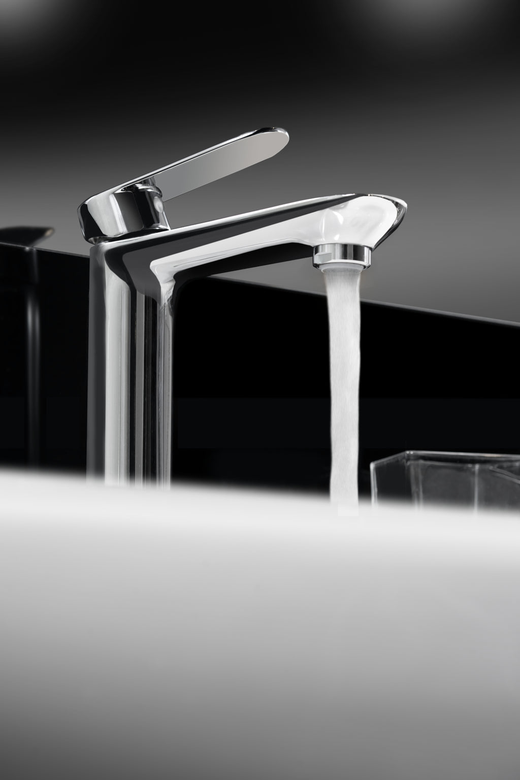 Miscelatore Lavabo con Scarico Metallo e Flex Nylon 18,4 cm Cromato