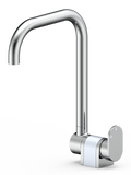 Miscelatore Lavello Sottofinestra Cromata con Inserto Colore 24,2 cm