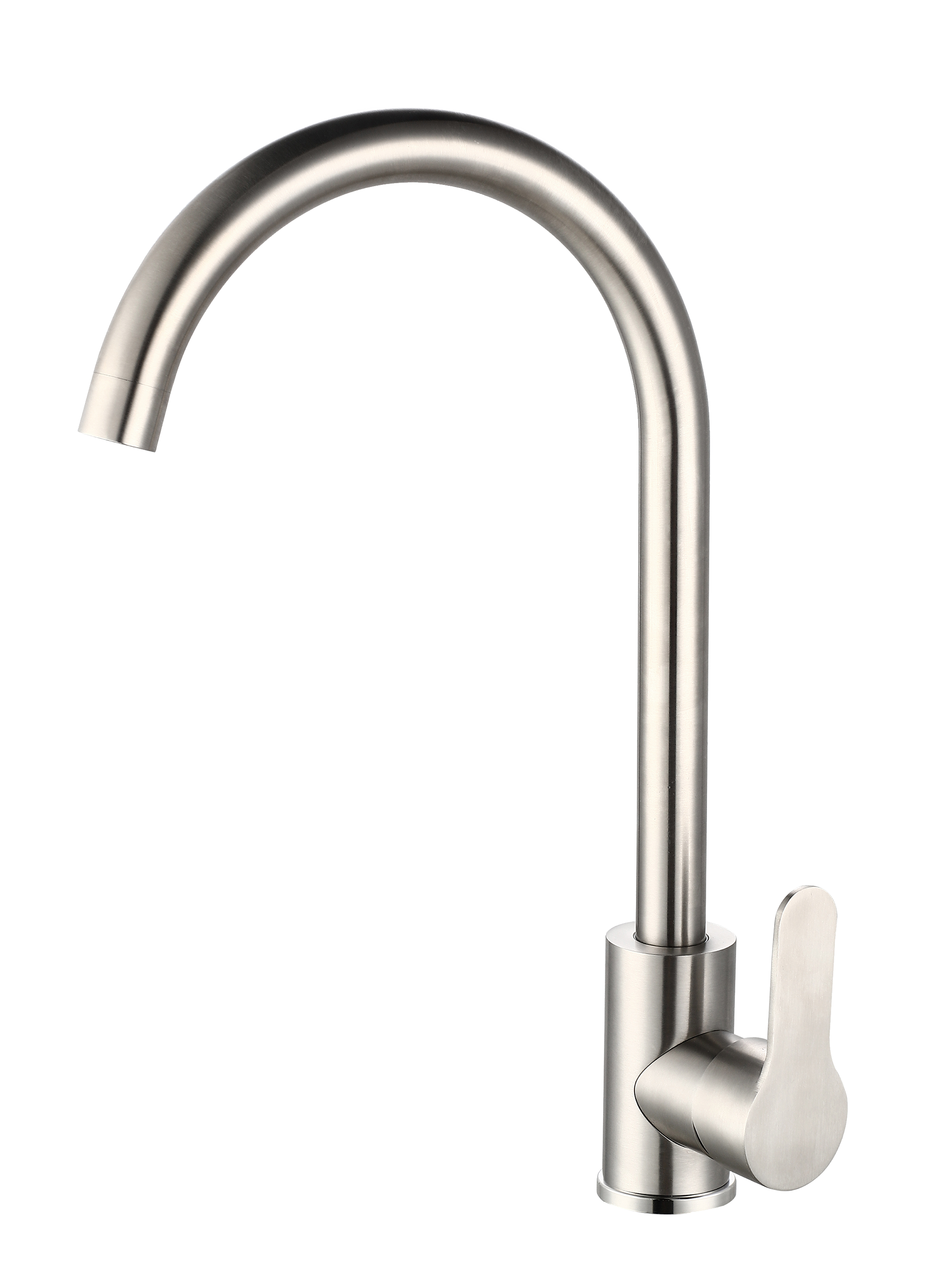 Miscelatore Lavello Laterale Acc. Spazzolato 16 cm Acciaio Satinato