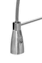 Miscelatore Lavello Professionale con Braccetto Satinato Pro 22 cm Cromato