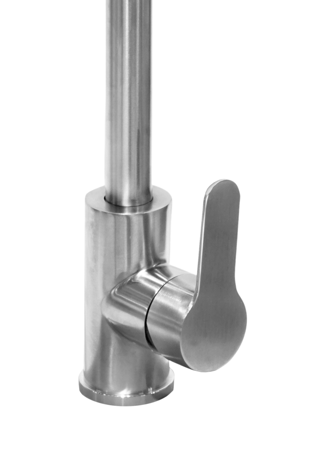 Miscelatore Lavello Professionale con Braccetto Satinato Pro 22 cm Cromato