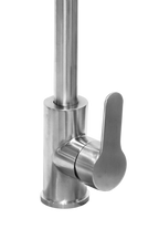 Miscelatore Lavello Professionale con Braccetto Satinato Pro 22 cm Cromato