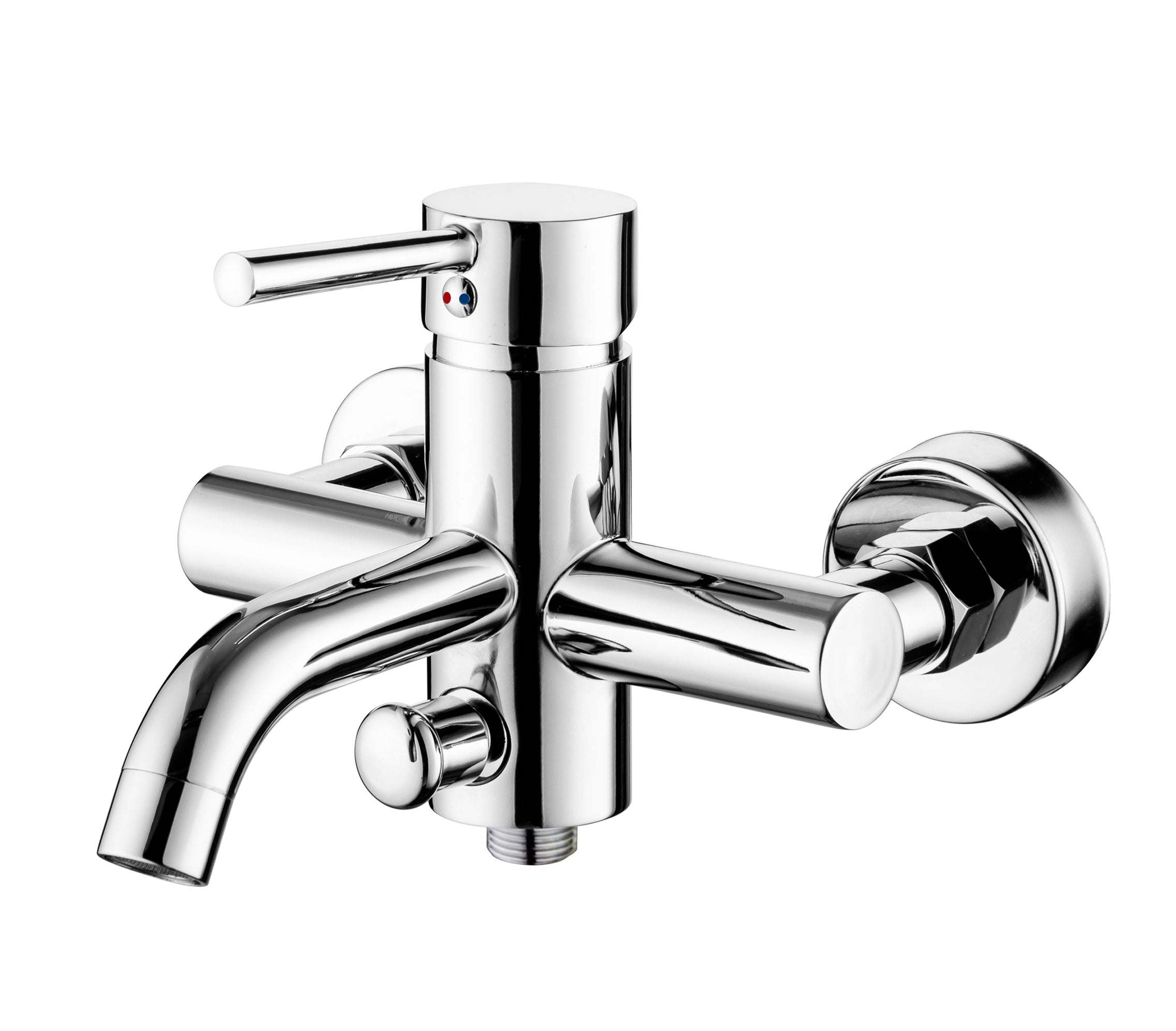 Miscelatore Vasca con Kit 35 Cromata 14 cm