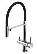 Miscelatore Lavello 3 Vie Cromato (con Braccetto) 21 cm