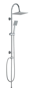 Colonna Doccia Cromata Soffione Abs 20x20